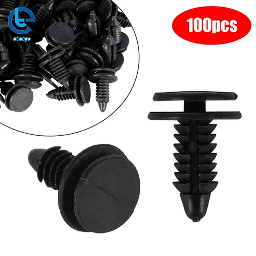 Fit For Chrysler Dodge Ram Pickup Black Door Panel Plastic Clip Fasteners 100Pcs - 第 1/14 張圖片