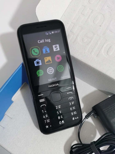 Original Nokia 8000 4G 2020 Dual Sim Unlocked Cell Phone 4GB ROM KaiOS GPS WIFI - Afbeelding 6 van 11