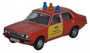 Oxford Diecast 76MAR005 Morris Marina Heatrow Fire Service OO Gauge