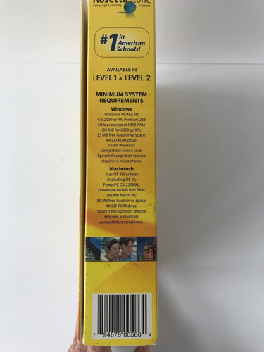 Learn French Rosetta Stone Francais Level 1 2002 HomeSchool Edition Language - Picture 2 of 4