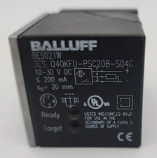 Balluff BES021W Proximity Sensor BES Q40KFU-PSC20B-S04G