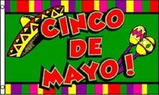 3x5 Cinco De Mayo Festival Party Flag 3'x5' Banner Brass Grommets