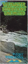 1980's Whitewater Expeditions Unlimited Thurmond West Virginia Brochure