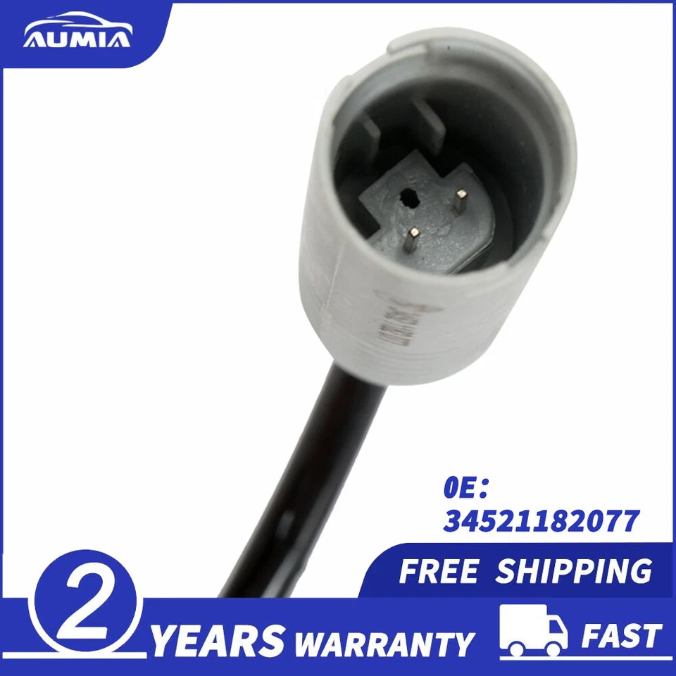 REAR LEFT / RIGHT ABS WHEEL SPEED SENSOR 34521182077 FOR BMW 740I 740IL 750IL Foto 3 de 4