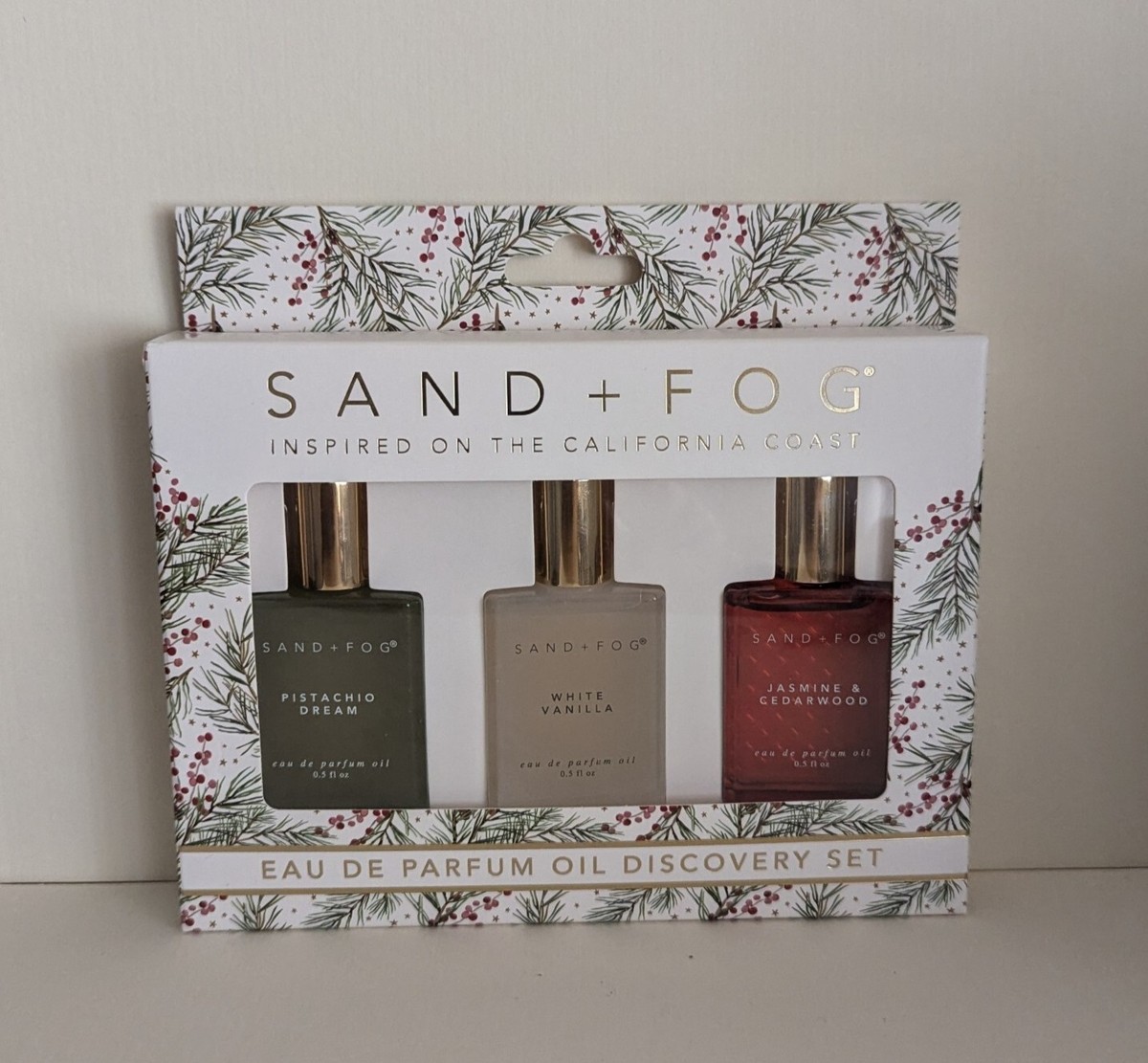 Sand + Fog EDP Rollerball Oil Discovery Sets, set of three, your