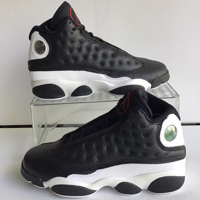 retro 13 black gym red white