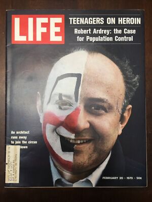 Life Magazine Feb 20 1970 Teenagers On Heroin, Robert Ardrey Population Control