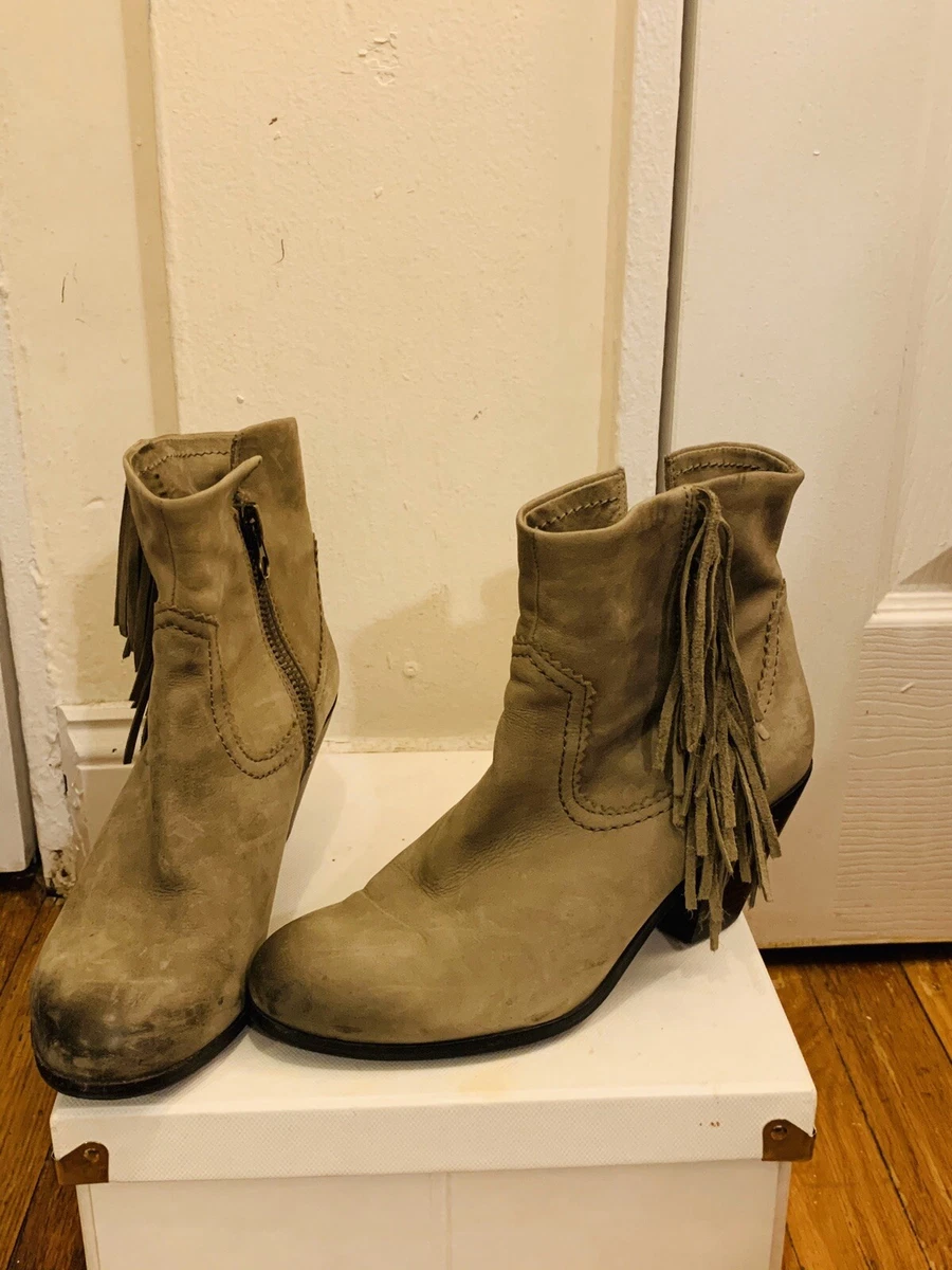 Sam edelman hotsell fringe ankle boots