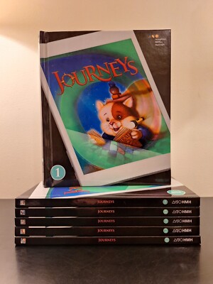 Journeys 1 Complete set 1-6 First Grade Reading Textbooks Houghton