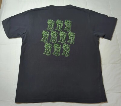 GUNDAM x UNIQLO UT MS-06 Zaku II Black T-Shirt Mens Medium Anime
