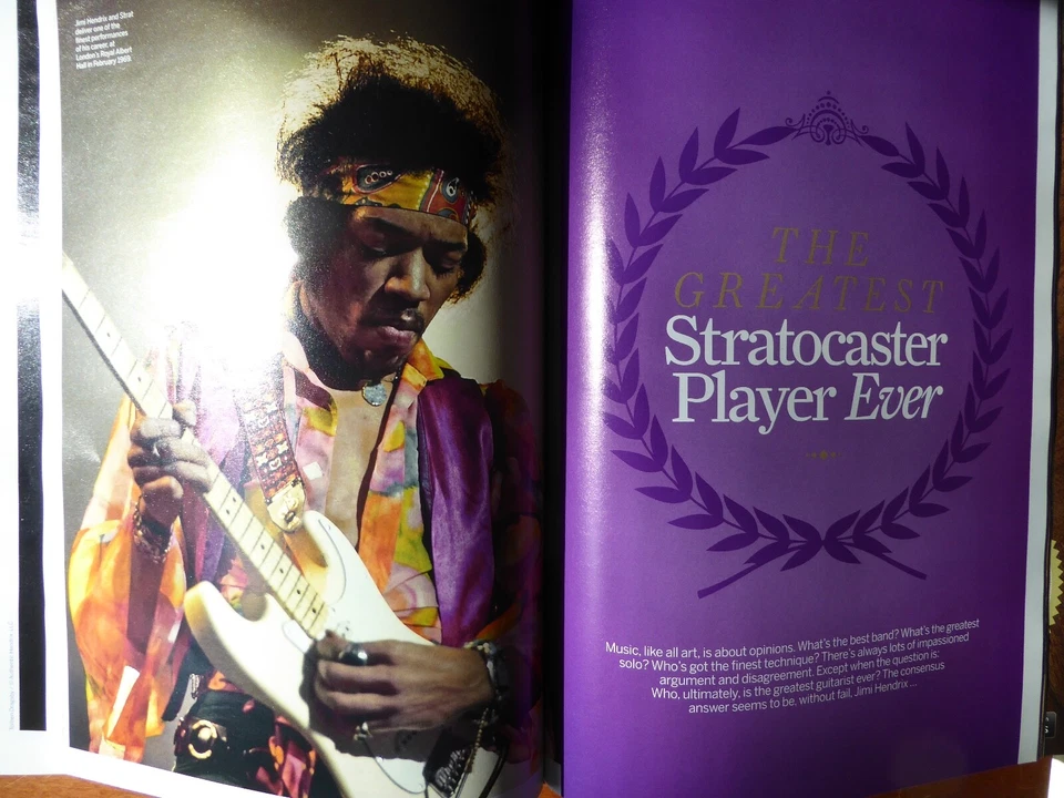 Fender 2013 catalog/Jimi Hendrix tribute! - Image 3 of 4