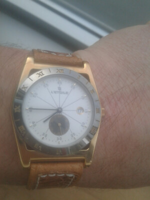 L'Etoile Subseconds Ta 8216/1 Vintage Sammlung Uhren Selten Uhr Montre Delfin