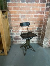 Vintage Industrial Evertaut Factory Machinist Engineers Chair