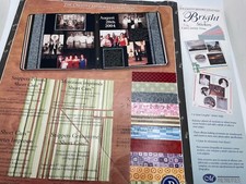 Creative Memories Paper Printed SHORT CUTS  Bright Great Lengths Stickers Lot