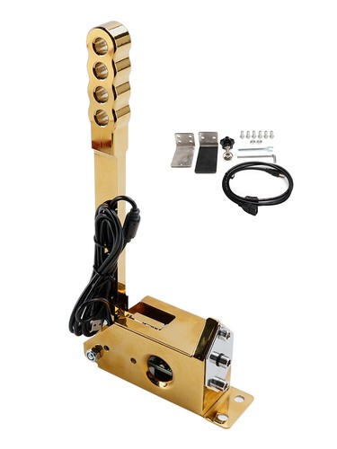 For Racing Games G25/G27/G29/T500 For Assetto PC 14Bit SIM USB Handbrake Goldk3F - Picture 10 of 13