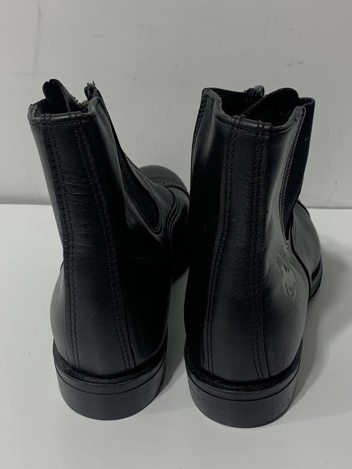 Botas de equitación para hombre 9,5 Grand Prix pantorrilla cremallera punzón punta paddock caballo Foto 4 de 4