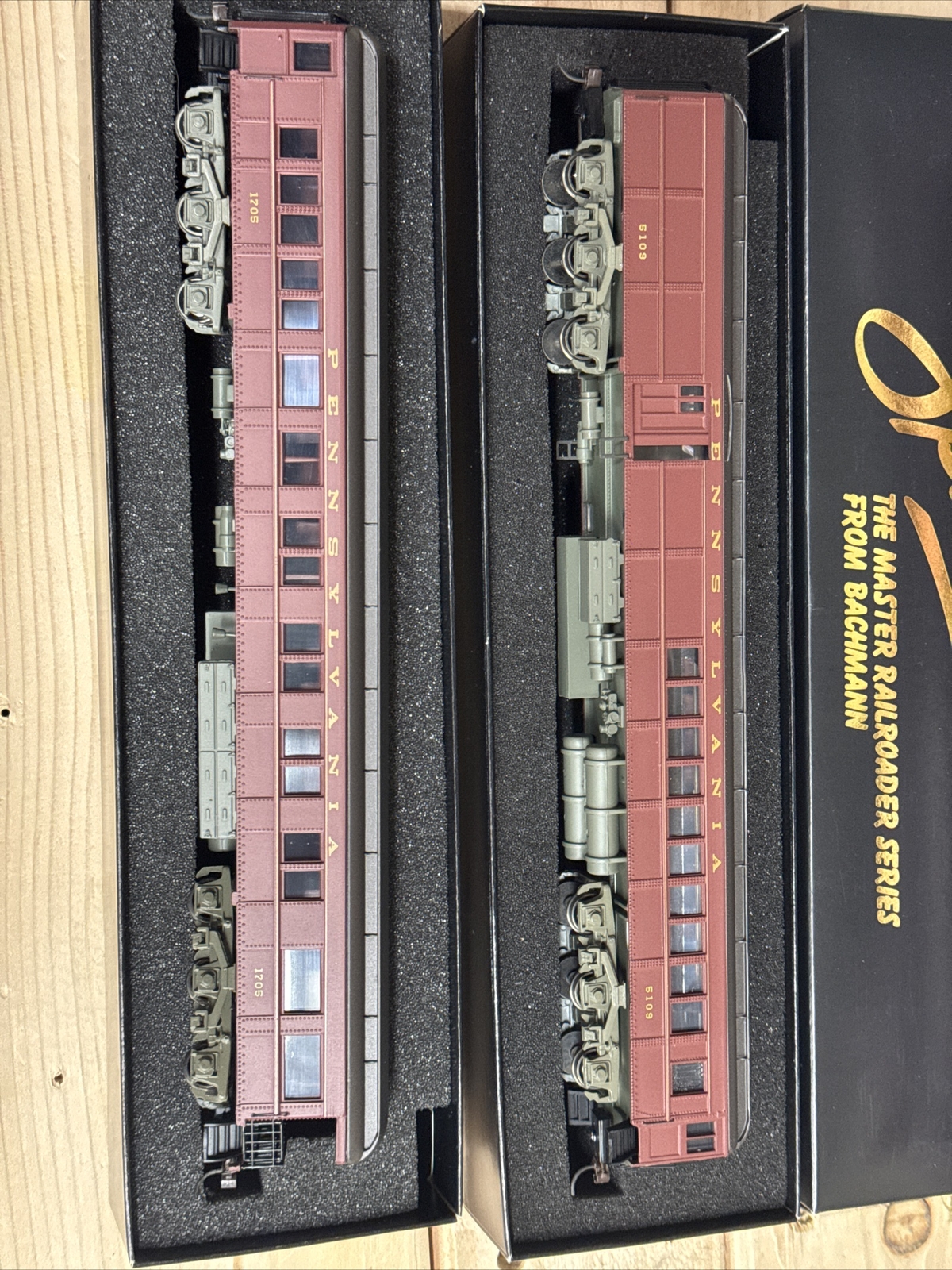 Ho Scale Bachmann Spectrum 6Pack Pennsylvania Heavyweight Passenger