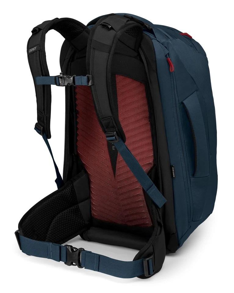Osprey Farpoint 40 Rucksack Reisetasche Wanderrucksack Muted Space Blue - Bild 3 von 4