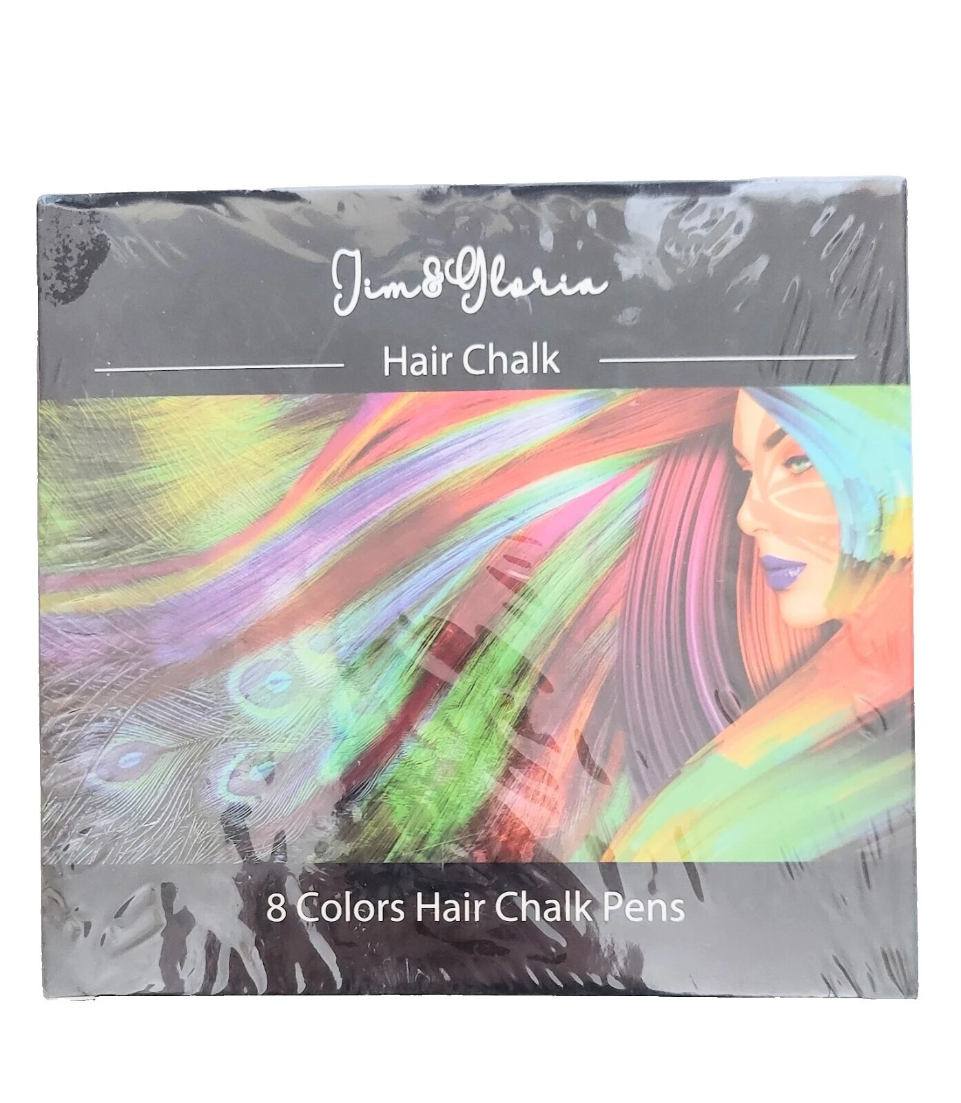 Cremas de color de pelo de tiza con todos los ingredientes naturales