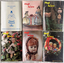 LOT OF 6 DOLL NEWS FROM 1980 ENTIRE YEAR + 30TH ANNIVERSARY ED. & INDEX VOL. 29