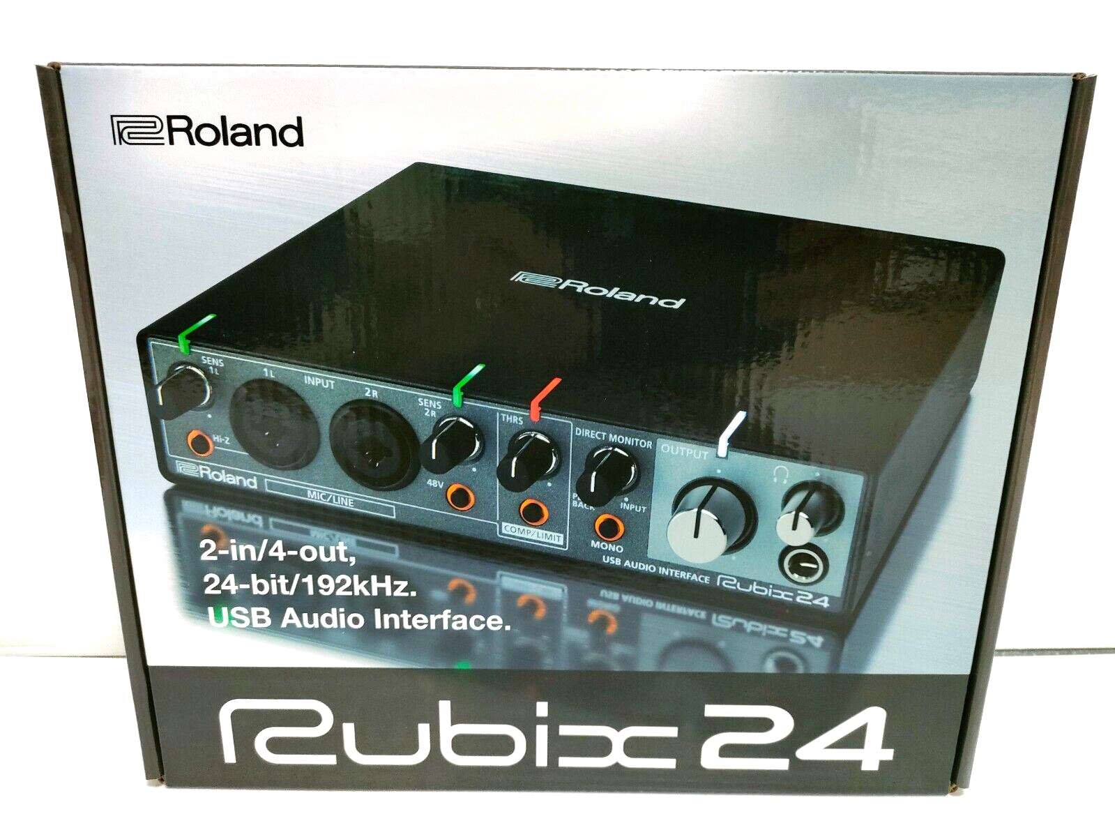 Roland USB Audio Rubix24 2in/4out Cloud Portable Black Music Japan | eBay