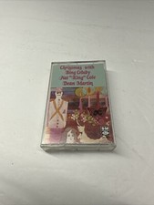 Cassette - Christmas with Bing Crosby Nat King Cole Dean Martin 1991.