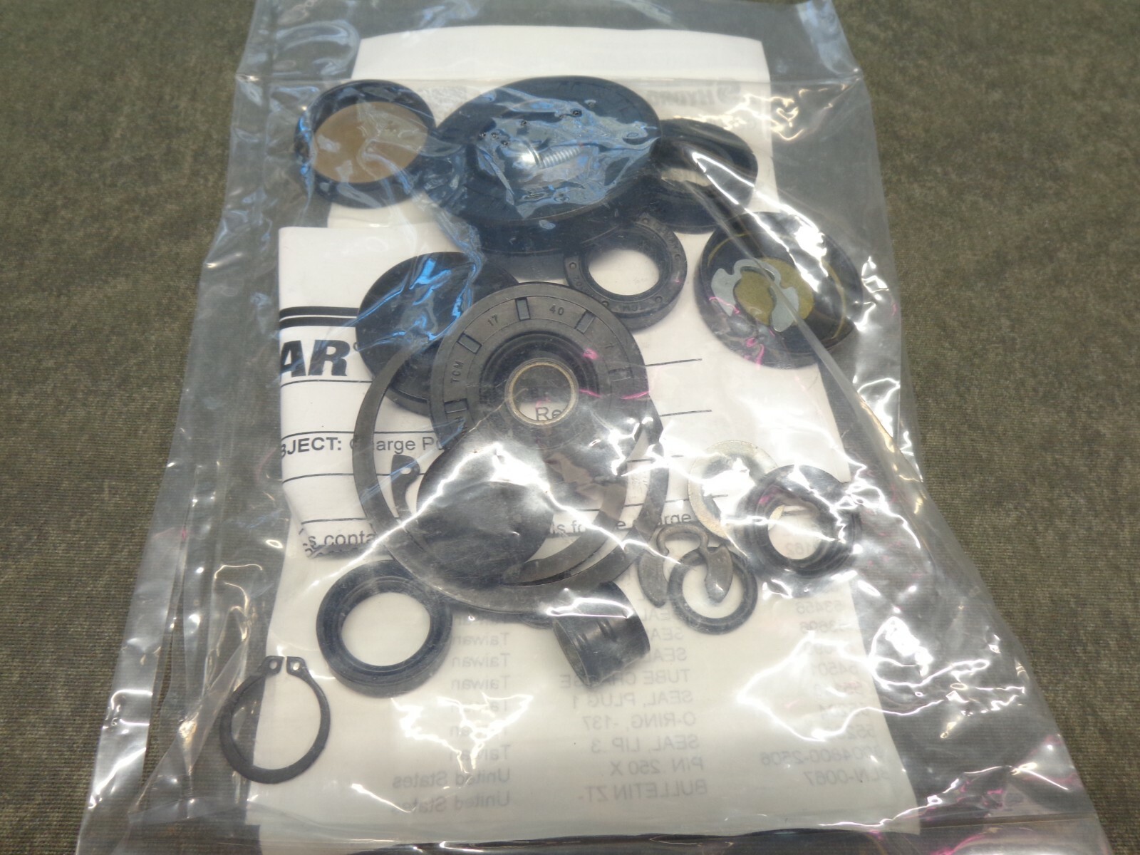 Hydro gear 73107 OVERHAUL SEAL KIT GENUINE FACTORY OEM REBUILD KIT eBay