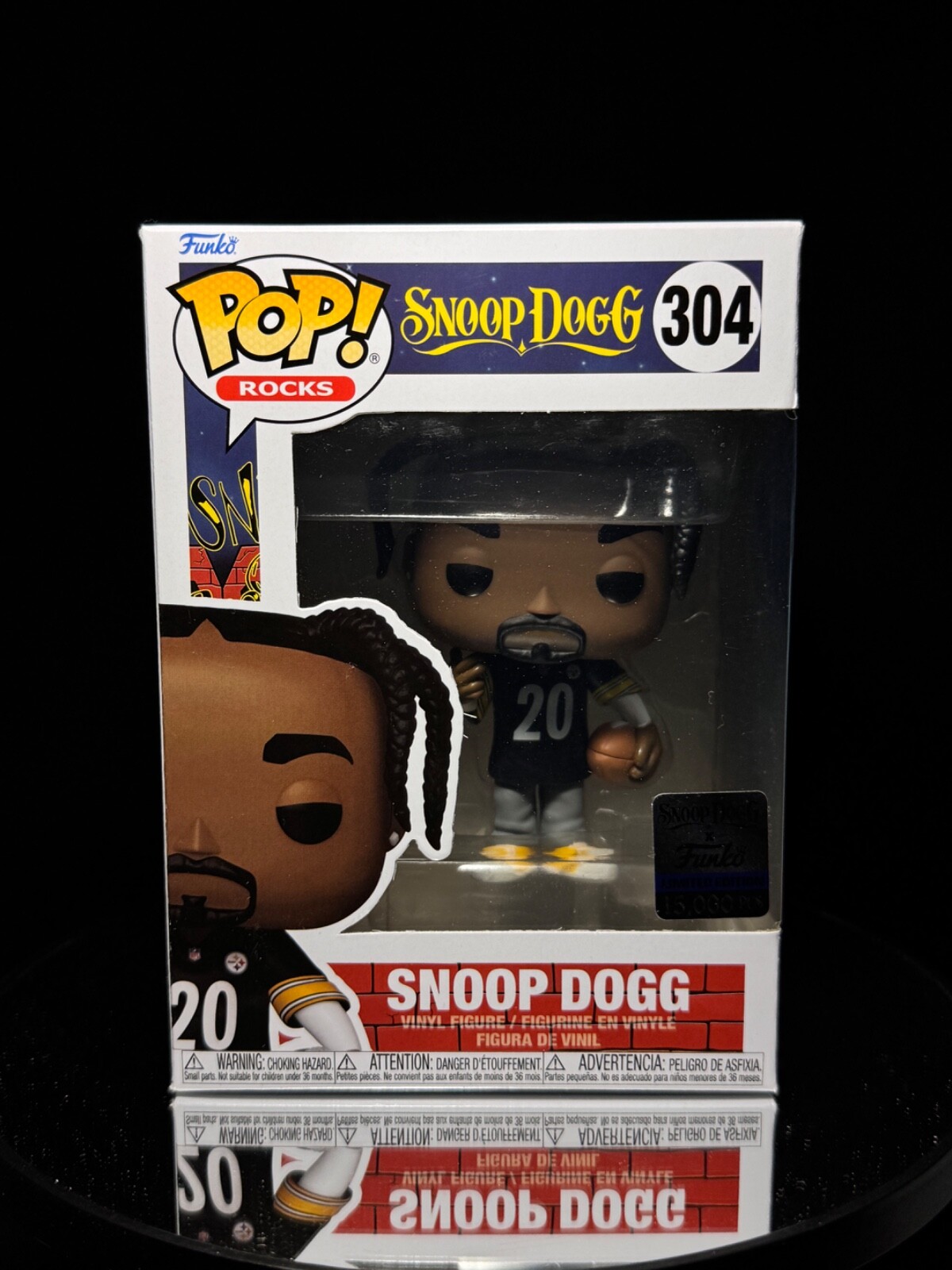Funko Pop! Vinilo: Snoop Dog #304 Le 1/15000 Rocks