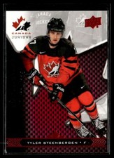 2018-19 Upper Deck Team Canada Juniors Tyler Steenbergen Canada #17