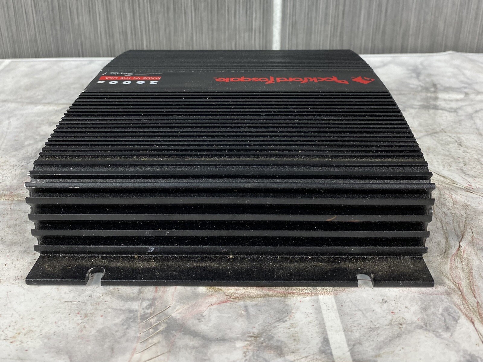 Old School Rockford Fosgate 2600X - 2 Channel Car Amplifier- 2x85watts 2 Ohms