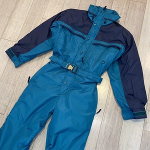 Columbia One Piece Ski Suit Snow Bib Retro Snowsuit Green Onsie Vtg Mens Medium Ebay