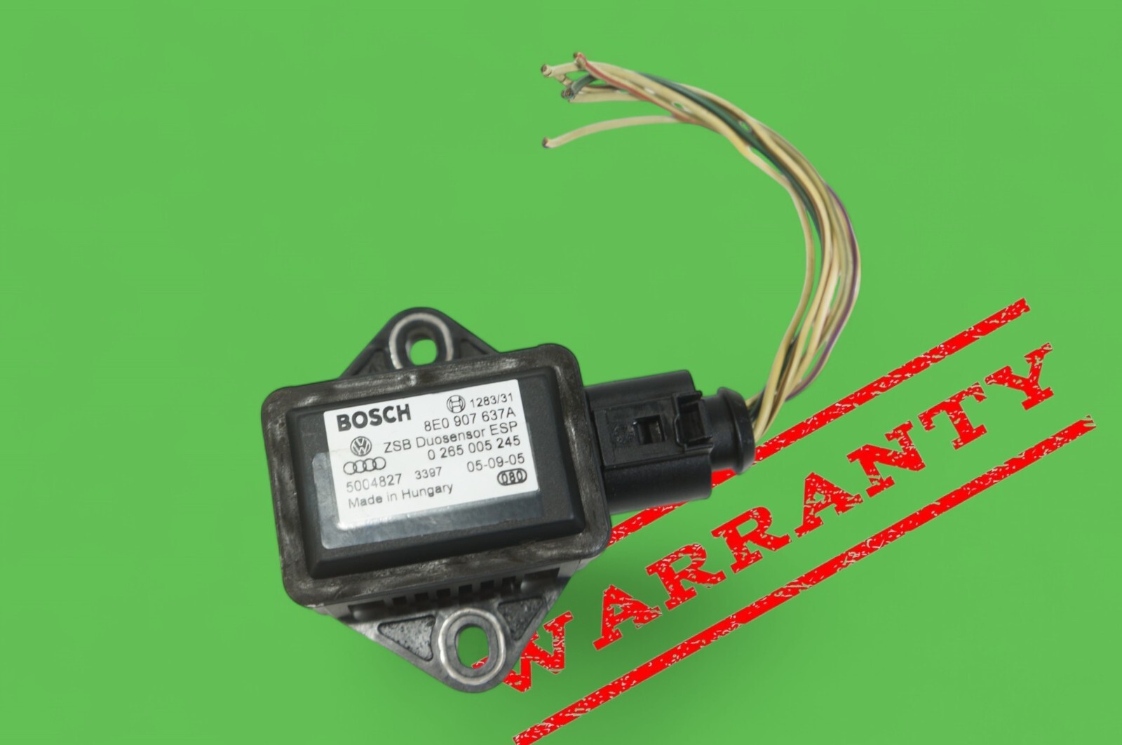 Oem 03-12 Bentley Continental Flying Spur GTC GT Yaw Turn Rate Sensor 8E0907637A