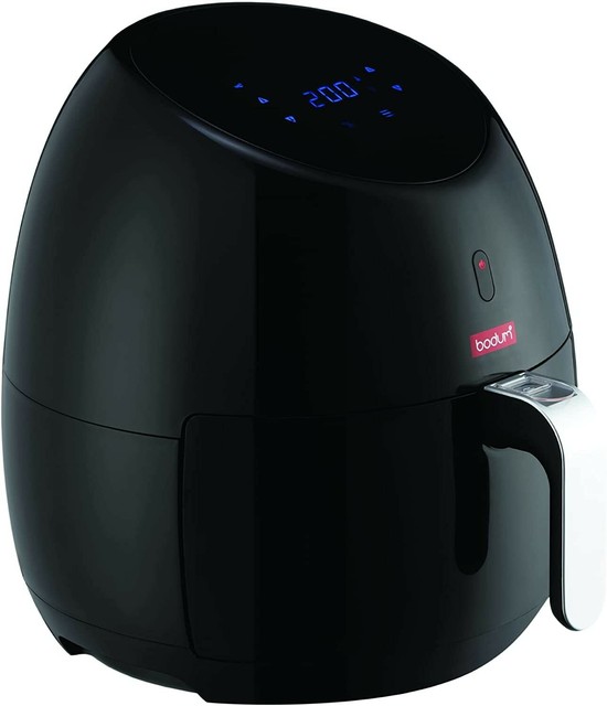 Bodum Melior Air Fryer with Digital Control Panel and 8 Presets 169 Ounce Black for sale online