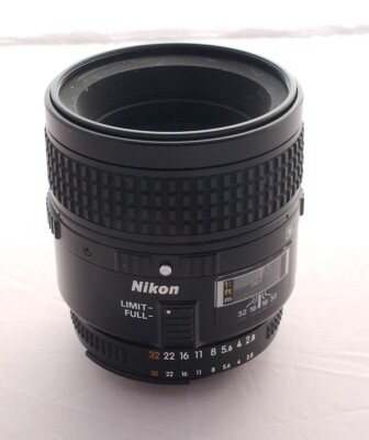 Lente Nikon 60 Mm F/2.8d Af Micro Nikkor Nikon F Negro | Meses sin interés