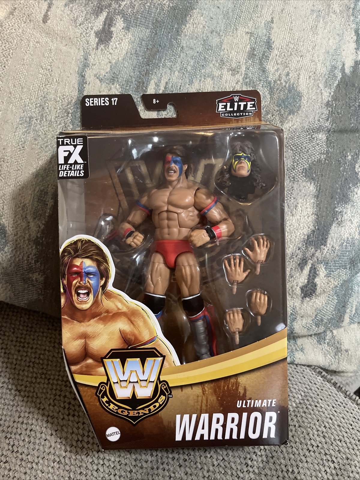 Ultimate Warrior WWE WWF Legends Series 17 WWE Elite Collection Figure
