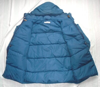 Vintage 80s 90s LL Bean Mens L Goose Down Mountain Outdoor Parka