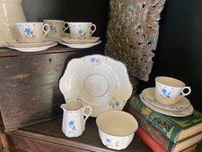 COUNTRY HOUSE SALE Vintage China Tea Set Service Cup Saucer Trio Cake Plate