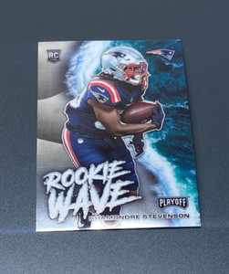 2021 Panini Playoff RHAMONDRE STEVENSON #RW-RST Rookie Wave RC PATRIOTS