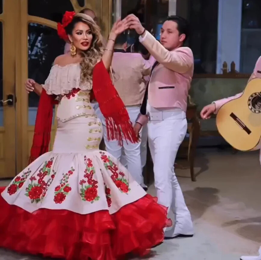 knee length dresses for ladies Regal Mariachi Attire main image 1