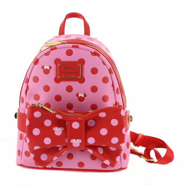 pink bow backpack
