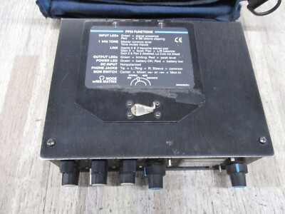 Shure FP33 3-Channel Stereo Mixer - W/ BAG NEW CHARGER AND BATTERY