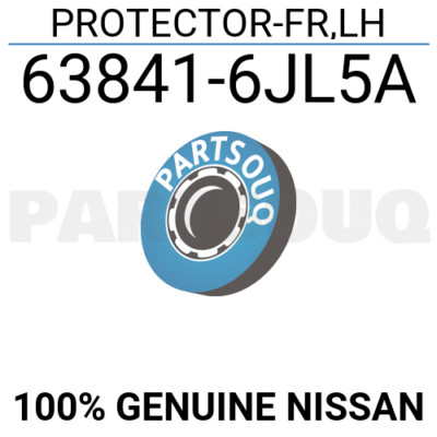 638416jl5a-genuine-nissan-protector-fr-lh-63841-6jl5a-ebay