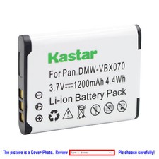 VW-VBX070 Battery for TOSHIBA PX1686, Camileo BW10, Camileo SX500, Camileo SX900