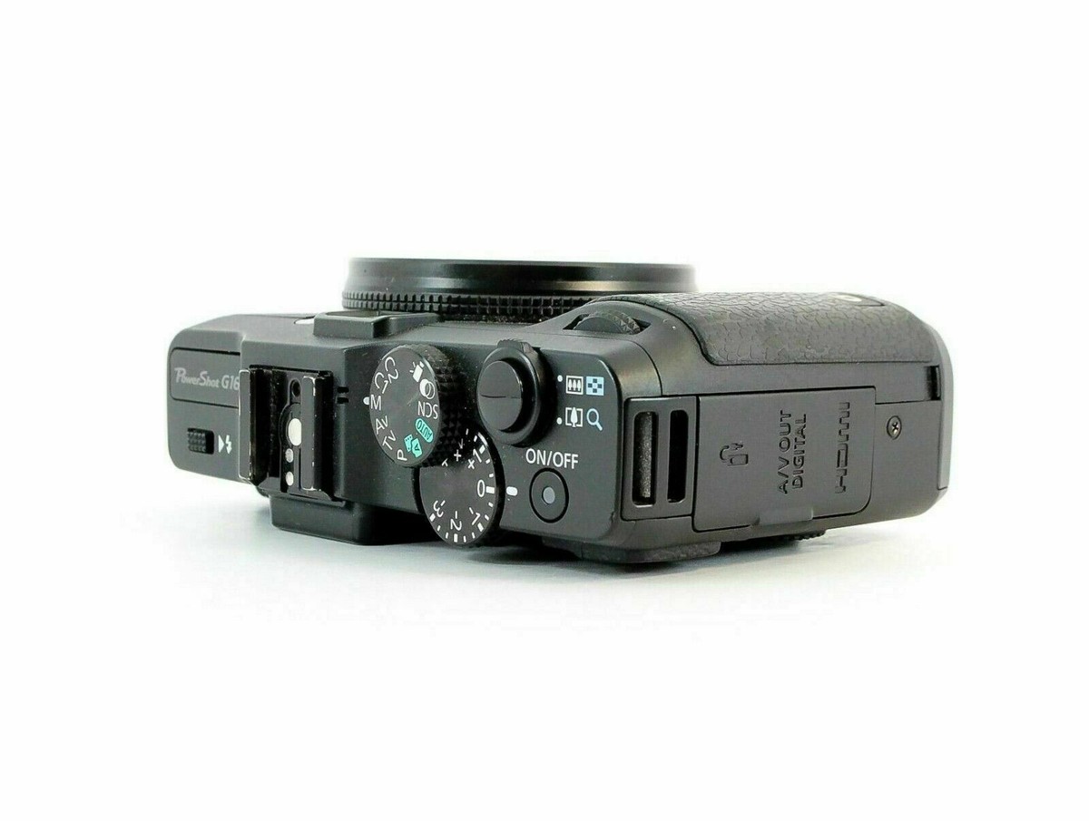 Canon PowerShot G16 12.1MP Digital Camera - Black for sale online