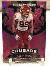 Chase Young Rookie Pink Crusade PRIZM Rookie & Stars 35/50
