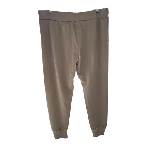Wild Fox Jack Joggers Pigment Khaki Tan, Size XL High Waisted, Drawstring Waist - Picture 3 of 10