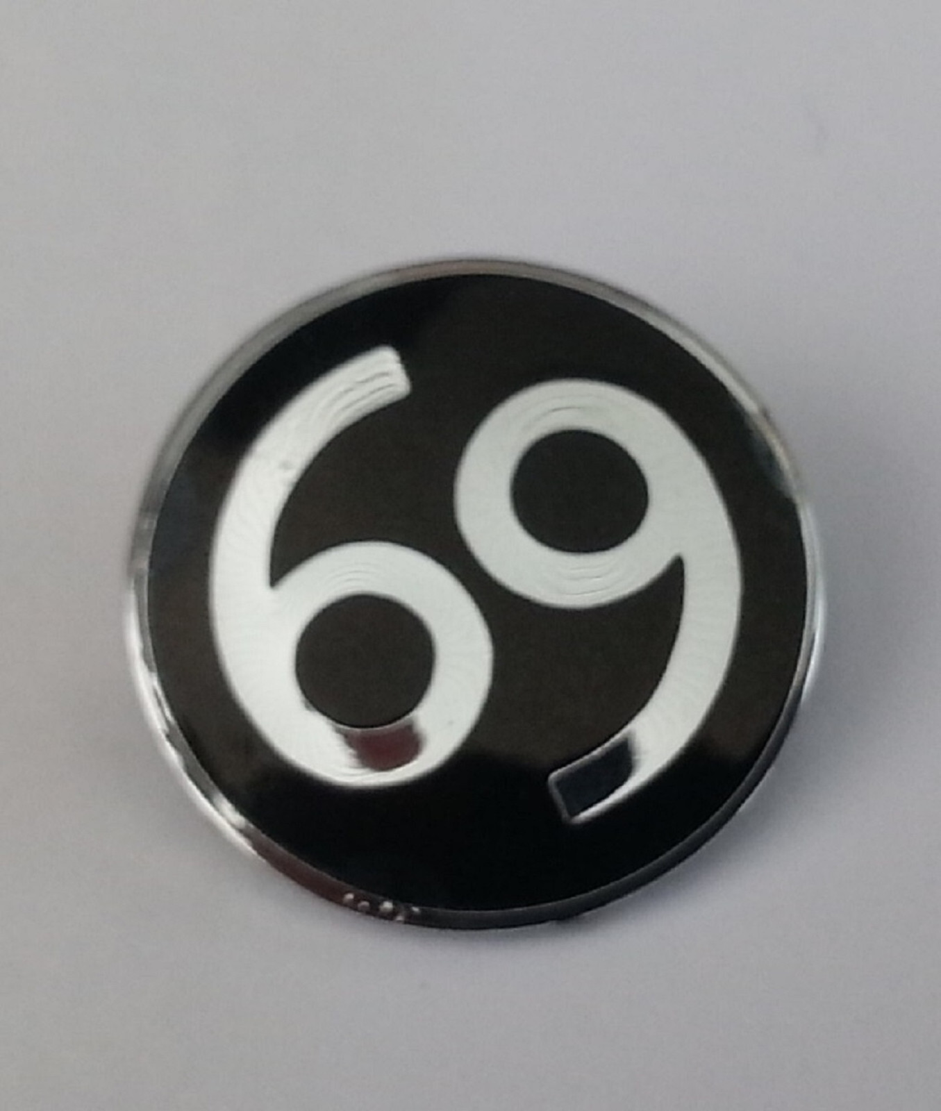 69 ENAMEL LAPEL PIN BADGE CAP BADGE