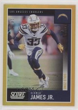 2020 Score Gold Zone 14/50 Derwin James Jr #153 1u6