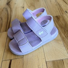 SEE KAI RUN JAYLEN LAVENDER WATER FRIENDLY SANDALS TODDLER SIZE 6 VERY GOOD