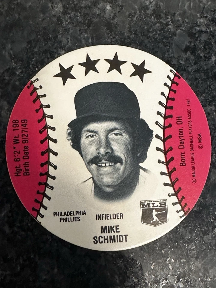 1981 1988 Michael Schmidt Disc + Bonus - Image 2 of 4